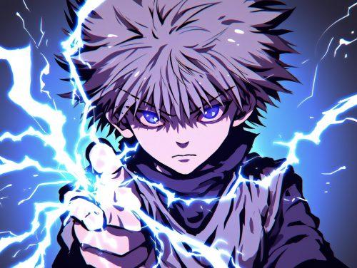 Charming Strength Cute Killua Wallpaper