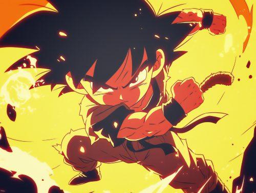 Goku Intense Wallpaper in HD & 4K