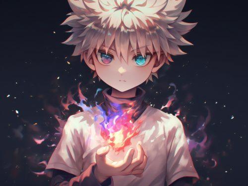 Aura & Energy Killua Aesthetic Wallpaper