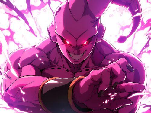 Evil Stance Buu Dragon Ball Aesthetic Wallpaper