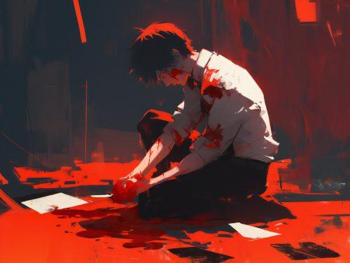 Melancholic & Artistic Sad Anime Wallpaper