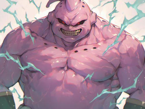 Thick Presence Buu Dragon Ball Aesthetic Wallpaper