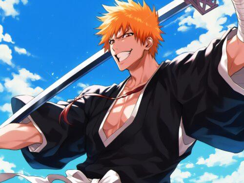 A stunning Bleach Ichigo wallpaper 4K featuring high-resolution details and bold anime-inspired aesthetics.