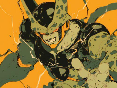 Cell Wallpaper DBZ Relentless Power