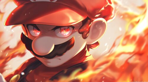 Evil Eye High Resolution Super Mario Background