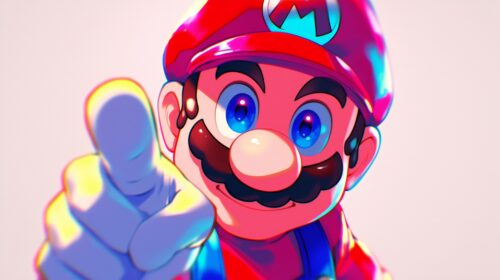 Vivid Color High Resolution Super Mario Background