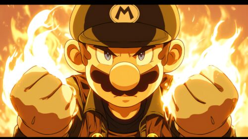 Legendary Game Icon Mario Character Wallpaper