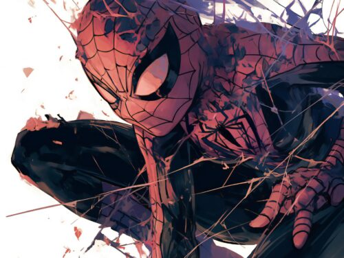 Opaque Hero Spiderman Desktop Wallpaper