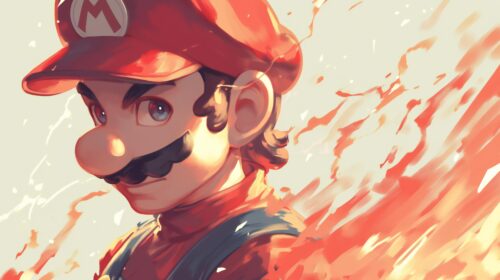 Super Mario Wallpaper Classic Gaming Spirit