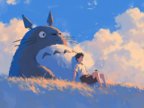 Totoro Wallpaper Desktop Soft and Enchanting