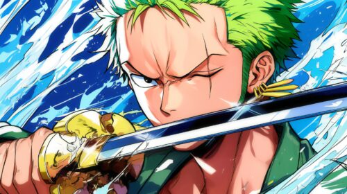 Zoro One Piece Wallpaper 4K Strength and Focus