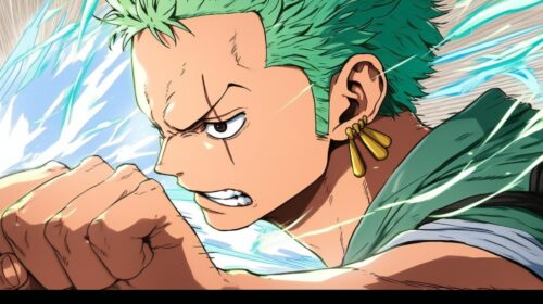 Bold and Unbreakable Zoro Wallpaper 4K